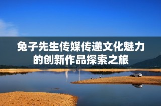 兔子先生传媒传递文化魅力的创新作品探索之旅