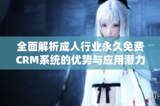 全面解析成人行业永久免费CRM系统的优势与应用潜力