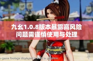 九幺1.0.8版本暴露高风险问题需谨慎使用与处理