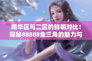 精华区与二区的鲜明对比！探秘88888金三角的魅力与特色