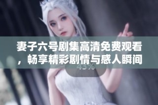 妻子六号剧集高清免费观看，畅享精彩剧情与感人瞬间
