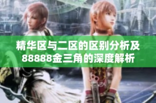 精华区与二区的区别分析及88888金三角的深度解析