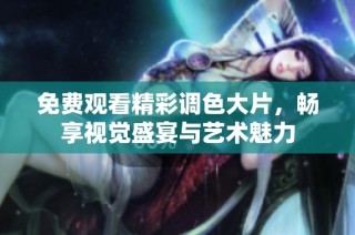 免费观看精彩调色大片，畅享视觉盛宴与艺术魅力