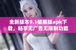 全新版本9.1破解版apk下载，畅享无广告无限制功能体验