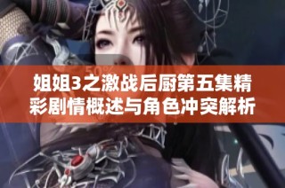 姐姐3之激战后厨第五集精彩剧情概述与角色冲突解析
