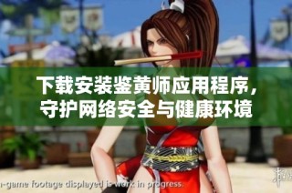 下载安装鉴黄师应用程序，守护网络安全与健康环境
