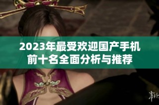 2023年最受欢迎国产手机前十名全面分析与推荐