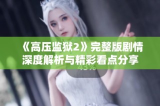 《高压监狱2》完整版剧情深度解析与精彩看点分享