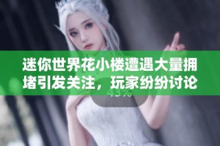 迷你世界花小楼遭遇大量拥堵引发关注，玩家纷纷讨论其影响与解决方案