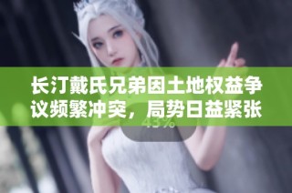长汀戴氏兄弟因土地权益争议频繁冲突，局势日益紧张