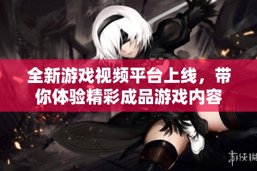 全新游戏视频平台上线，带你体验精彩成品游戏内容