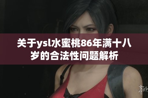 关于ysl水蜜桃86年满十八岁的合法性问题解析