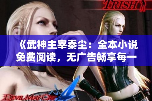 《武神主宰秦尘：全本小说免费阅读，无广告畅享每一章》
