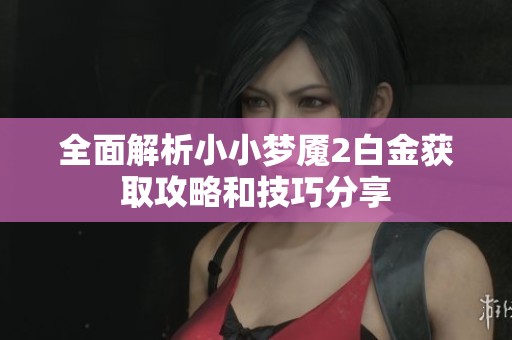 全面解析小小梦魇2白金获取攻略和技巧分享
