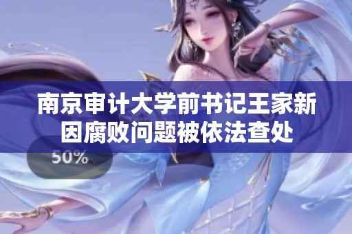 南京审计大学前书记王家新因腐败问题被依法查处