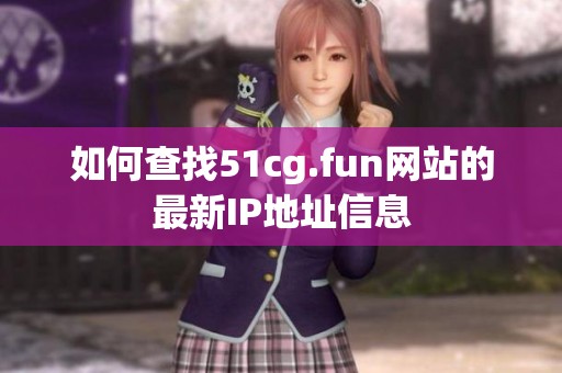 如何查找51cg.fun网站的最新IP地址信息