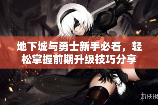 地下城与勇士新手必看，轻松掌握前期升级技巧分享