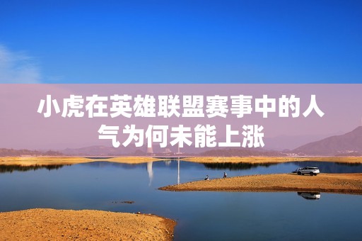 小虎在英雄联盟赛事中的人气为何未能上涨