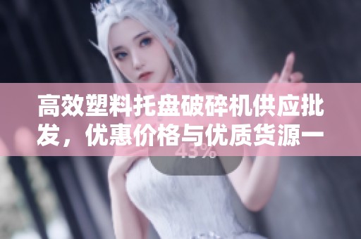 高效塑料托盘破碎机供应批发，优惠价格与优质货源一览