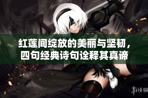 红莲间绽放的美丽与坚韧，四句经典诗句诠释其真谛