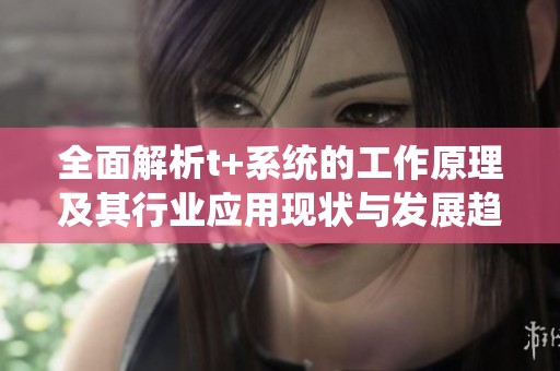 全面解析t+系统的工作原理及其行业应用现状与发展趋势