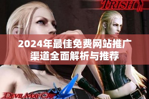 2024年最佳免费网站推广渠道全面解析与推荐