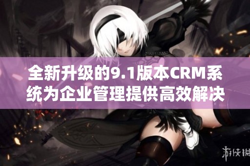 全新升级的9.1版本CRM系统为企业管理提供高效解决方案