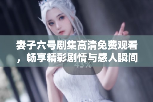 妻子六号剧集高清免费观看，畅享精彩剧情与感人瞬间