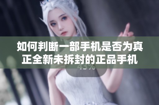 如何判断一部手机是否为真正全新未拆封的正品手机